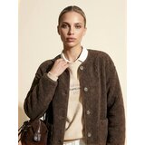Sinsay Teddy jakna s gumbima i džepovima | shoptok.hr