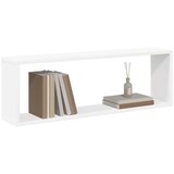  Kockaste zidne police 4 kom bijele 80 x 15 x 26,5 cm drvene | shoptok.hr