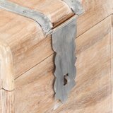  Škrinja za pohranu 90 x 40 x 40 cm od masivnog bagremovog drva | Eponuda.com