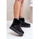 Big Star Platform Snow Boots with Fur Big Star Black | Eponuda.ba