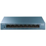 Tp-link Switch LS108G LiteWave 8-portni gigabitni stoni prekidač, 8 gigabitnih RJ45 portova, čelično kućište za stolno računalo, zidni nosač, zelena E cijene