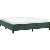  Posteljni okvir temno zelen 180x200 cm žamet, (20795156) | Shoptok.si