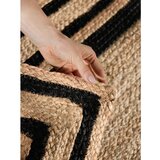 Hanse Home Črn/v naravni barvi ročno tkan tekač iz jute 70x200 cm Jutta – | Shoptok.si