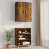 Viseći zidni ormarić boja dimljenog hrasta 69,5 x 34 x 90 cm | Shoptok.si