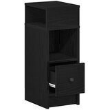  Noćni ormarići 2 kom s ladicom crni 25x31x66 cm | shoptok.hr