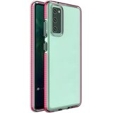 IZMAEL.eu Silikonsky ovitek Spring Armor za Samsung Galaxy A02s - Roza | Shoptok.si