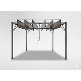  Vrtna pergola Solena 3 x 4 m (rjava) | Shoptok.si