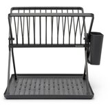 Brabantia Zložljivo odtočno stojalo - Dark Grey | Shoptok.si