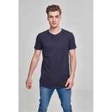Urban Classics Shaped long T-shirt in a navy design | shoptok.hr