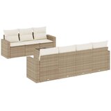  8-dijelni set vrtnih sofa od poliratana s jastucima bež | shoptok.hr