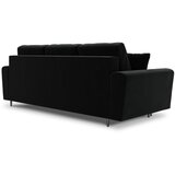 Cosmopolitan Design Crna baršunasti sklopiva/s prostorom za odlaganje sofa 235 cm Kyoto – | shoptok.hr