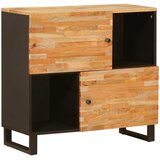  Pomoćni ormarić Smeđa 80 x 33 x 75 cm Čvrsto drvo manga | shoptok.hr