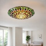 Brilagi tiffany vitražna stropna svetiljka margaret 2xE27/60W/230V prečnik 40 cm | Eponuda.com
