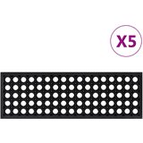 vidaXL Gazišta za stepenice 5 kom 25 x 75 cm gumena | shoptok.hr