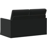  Kauč za dvoje Crna 130 x 81 x 82 cm Baršun | shoptok.hr