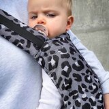 Tiba+Marl ergonomska nosiljka isara® quick full buckle grey/black leopard | shoptok.hr
