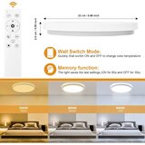 LEZOE 22cm LED stropna svetilka z daljincem | Shoptok.si