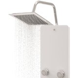 PANEL za tuširanje od stakla 25 x 47,5 x 130 cm bijeli | shoptok.hr