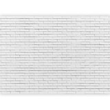  Foto tapeta - Snow Brick - Pattern Imitating a Brick Wall in White 350x256 Premium | shoptok.hr