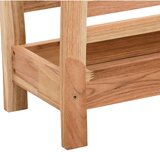  Stalak za časopise 40 x 26,5 x 38,5 cm od masivnog drva oraha | Eponuda.com