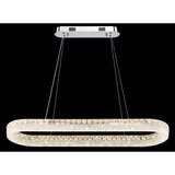 Globo 67387-40 - LED prigušiva luster na sajli LAUREL 40W/230V proziran+daljinski upravljač | Eponuda.com