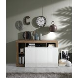 LC Mobili Elegantna bijela komoda s 3 vrata HAMBURG 209030-05MR | shoptok.hr