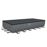 Bestway apx 365 porodični bazen 7.32 x 3.66 x 1.32m sa čeličnim ramom i pumpom 561KG | ePonuda.com