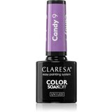 Claresa SoakOff UV/LED Color Candy gel lak za nohte odtenek 9 5 g Cene