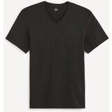 Celio Cotton T-Shirt Debasev - Men Cene