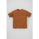 Defacto Baby Boy Regular Fit Waffle Short Sleeve T-Shirt Cene