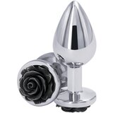 Ns Novelties rear assets rose buttplug medium black Cene