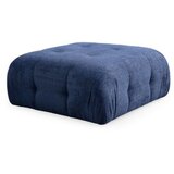 Atelier Del Sofa amaris 2 seater with pouffe navy blue ugaona sofa | ePonuda.com