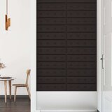  Zidne ploče od umjetne kože 12 kom crne 60 x 15 cm 1 08 m² | shoptok.hr