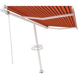  Samostojeća automatska tenda 400 x 300cm narančasto-smeđa | shoptok.hr