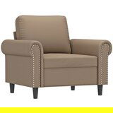 vidaXL Fotelj kapučino 60 cm umetno usnje, (20988510) Cene