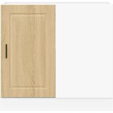 vidaXL Kuhinjska osnovna omarica Porto sonoma hrast inženirski les | Shoptok.si