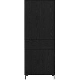  Kuhinjski ormarić Zidne Crni hrast 69 5 x 34 x 180 cm Konstruirano drvo | shoptok.hr
