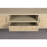 Dutchbone Bež TV omarica iz masivne jelke 148x60x38 cm Yasu – | Shoptok.si