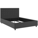 Støraa Tamno sivi tapecirani bračni krevet 140x200 cm Emily – | shoptok.hr