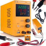 Rosfix AmpPulse RAPEP-6405 Laboratorijski Napajalnik – 64V 5A, Visoka Natančnost, USB QC | 150×80×230 mm, (21656554) | Shoptok.si