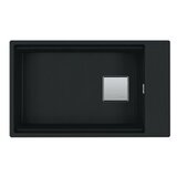Franke kng 110-62 matt black 125.0627.321 + sifon | Shoptok.si