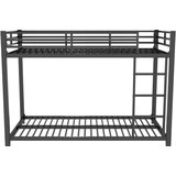 Lumor Otroška pogradna postelja iz železa 90x200 cm - črna, (22156822) | Shoptok.si