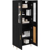  Highboard 2 kom. Crni hrast 69,5 x 34 x 180 cm | shoptok.hr
