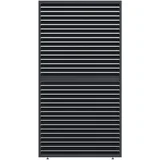 Senčni panel z gibljivimi lamelami za pergolo (Antracit, 1,3 m)