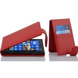 Cadorabo Ohišje, združljivo z Nokia Lumia 920 v rdeče sladkorno jabolko - Zaščitni ovitek v obliki flipa iz teksturiranega umetnega usnja, (20559177) | Shoptok.si