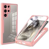 Techsuit maska s protukliznim elementima za Samsung Galaxy S24 Ultra - Roza | shoptok.hr
