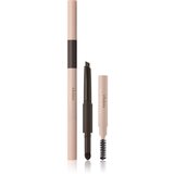 thim Artist Touch Brow Duo dvostrana olovka za obrve sa četkicom nijansa 03 Black Brown 0.6 g | shoptok.hr