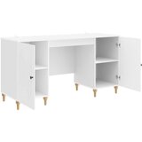  Stol Sjajno bijelo 142,5 x 50 x 75 cm Konstruirano drvo | shoptok.hr