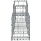  Lučne gabionske košare 7 kom 200x30x40/60 cm pocinčano željezo | shoptok.hr