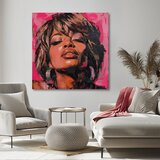  Slika TINA TURNER - Queen of Rock | 100 % izvirni akril | Shoptok.si